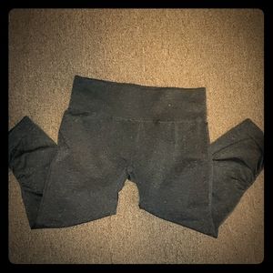 Gray leggings
